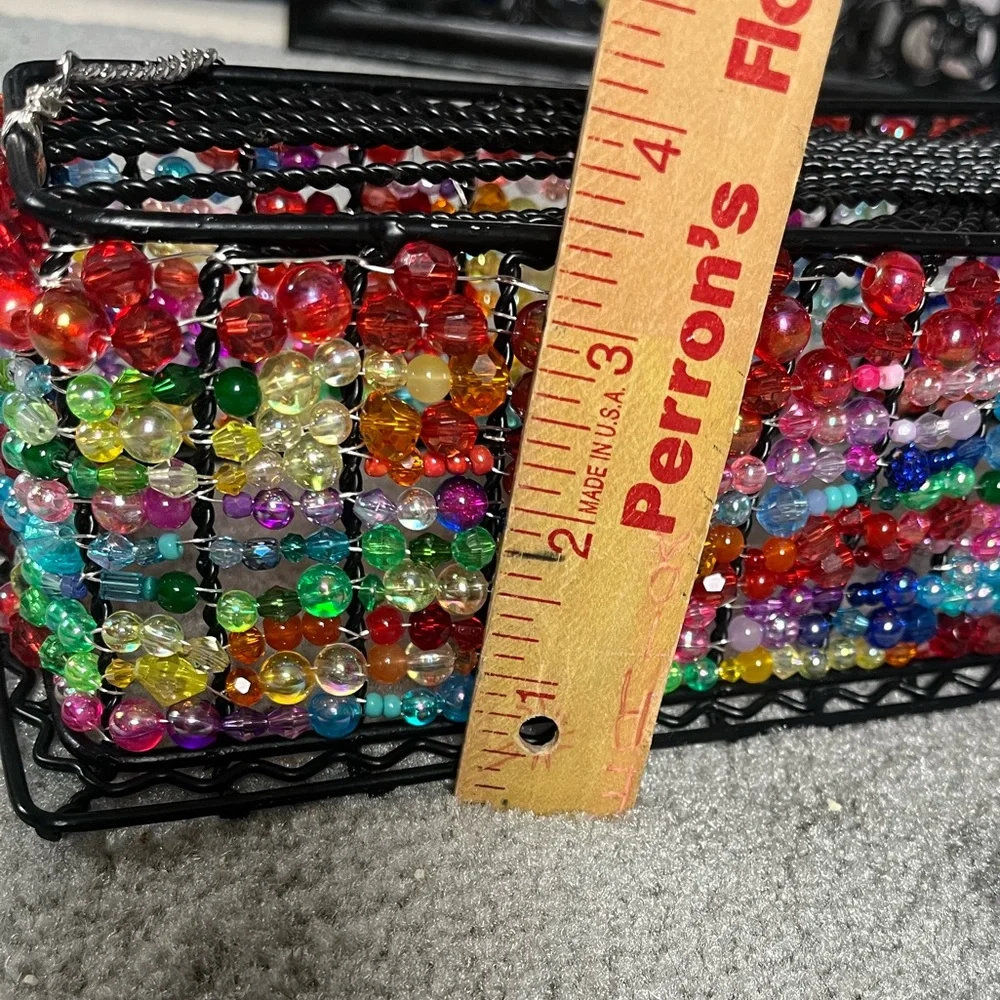 Colorful Crystal and Beaded Chandelier Decor Sun Catcher
